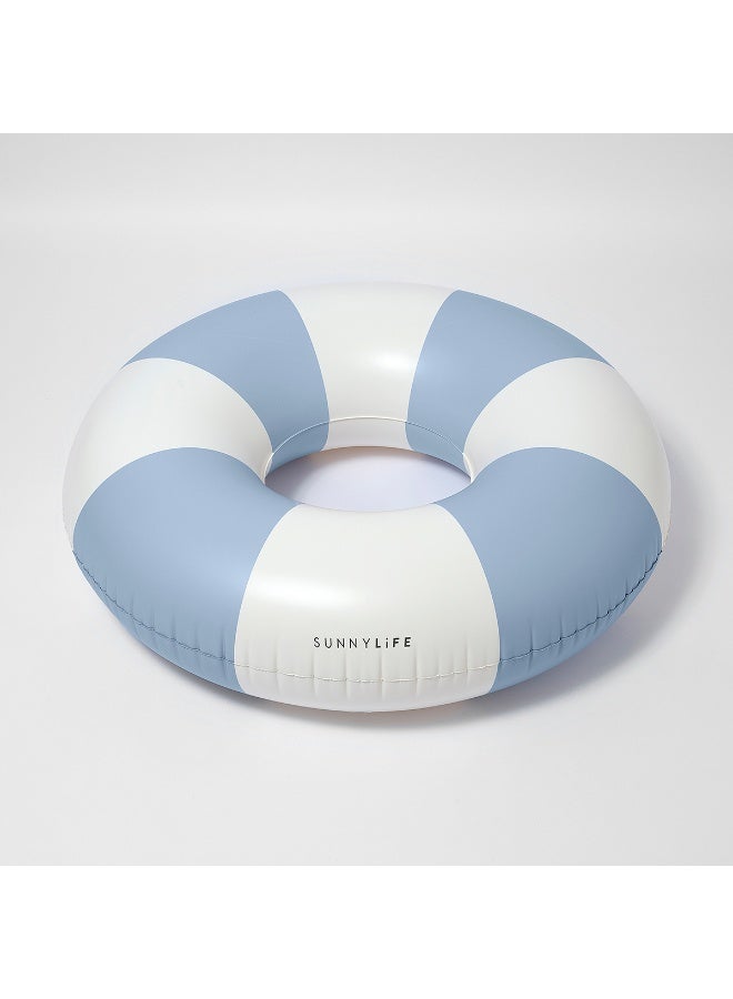 Sunnylife Tube Pool Ring La Mer Med Blue – Kids Inflatable Pool Ring for Summer Water Fun, Lightweight & Safe Float for Toddlers, Ideal for Backyard Pool Days - Image 4